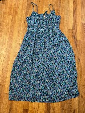 Midi floral on 34th dress